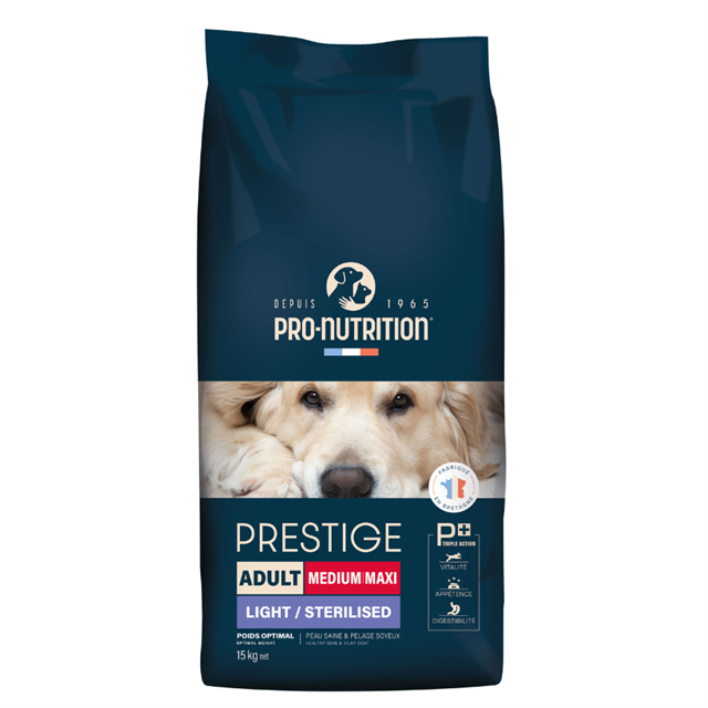 Pro Nutrition Prestige Sterilised Orta Irk Yetişkin Köpek Maması 15KG - Yetişkin Köpek Mamaları