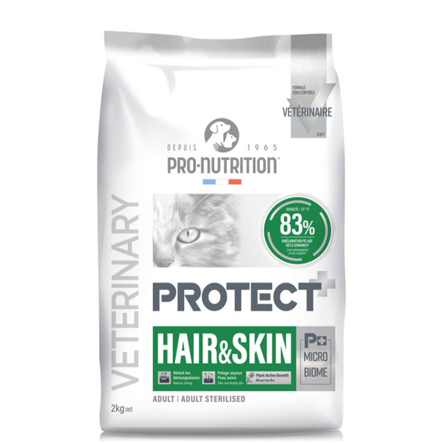 Pro Nutrition Protect Veterinary Tüy ve Cilt Bakımı Kedi Maması 2KG - Veteriner Diyet Kedi Mamaları