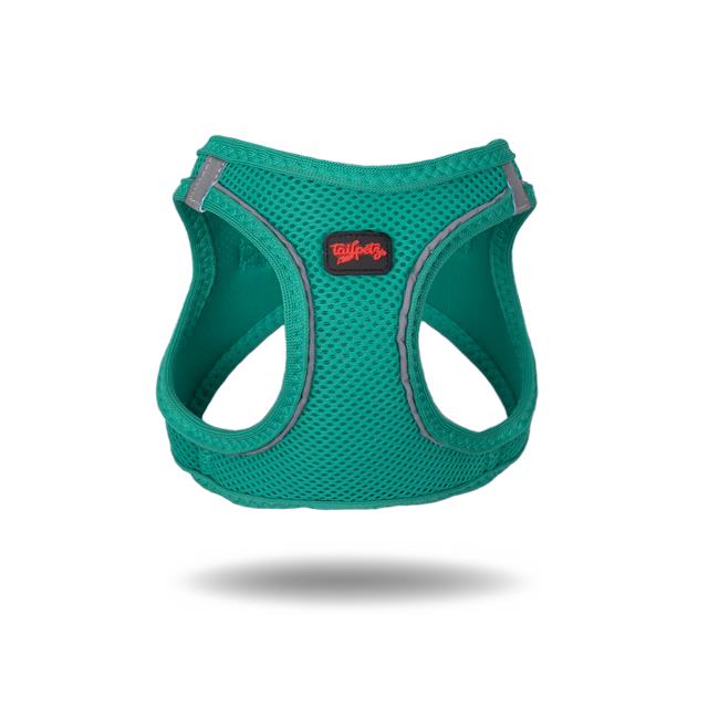 Tailpetz Air-Mesh Göğüs Tasması Emerald - Göğüs Tasmaları