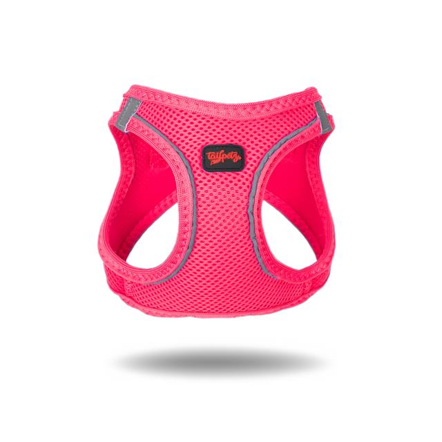 Tailpetz Air-Mesh Göğüs Tasması Neo Pembe - Göğüs Tasmaları