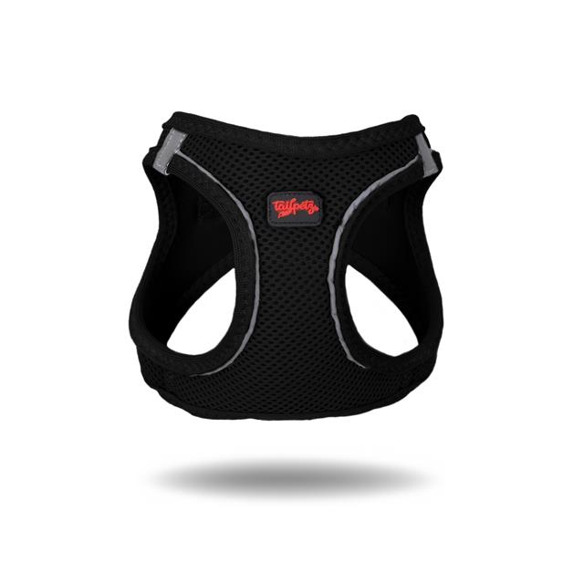Tailpetz Air-Mesh Göğüs Tasması Siyah - Göğüs Tasmaları