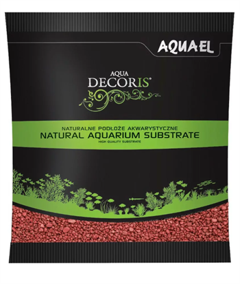 Aquael Gravel Decoris Kırmızı Kum 1KG