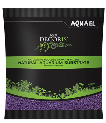 Aquael Gravel Decoris Mor Kum 1KG