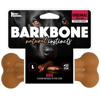BarkBone Original Barbekü Aromalı Köpek Çiğneme Kemiği (Büyük Boy) - Köpek Ödülleri