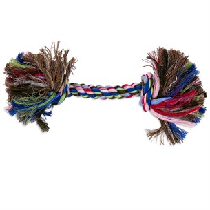 Booda İki Düğümlü Köpek Çekiştirme Halatı (Büyük) - Köpek Oyuncakları