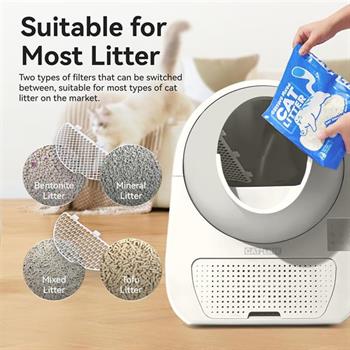 CATLINK Yapay Zekâlı Otomatik Kedi Tuvaleti - Scooper