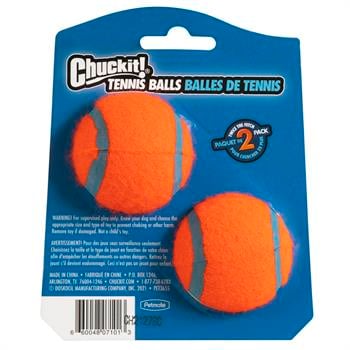 Chuckit! 2'li Köpek Tenis Oyun Topu (Küçük Boy) - Oyun Topları ve Frizbiler