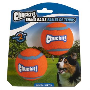 Chuckit! 2'li Köpek Tenis Oyun Topu (Orta Boy) - Oyun Topları ve Frizbiler