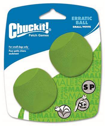 Chuckit! Erratic Ball 2'li Köpek Oyun Topu (Küçük Boy) - Oyun Topları ve Frizbiler