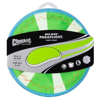 Chuckit! Paraflight Max Glow Gece Parlayan Frizbi (Büyük Boy) - Oyun Topları ve Frizbiler
