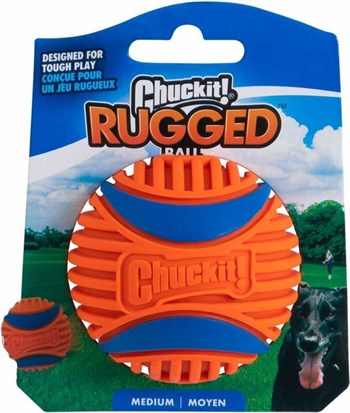 Chuckit! Rugged Ball Ekstra Dayanıklı Köpek Oyun Topu (Orta Boy) - Oyun Topları ve Frizbiler