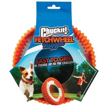 Chuckit! Rugged Fetch Wheel Ekstra Dayanıklı Köpek Oyun Halkası - Oyun Topları ve Frizbiler