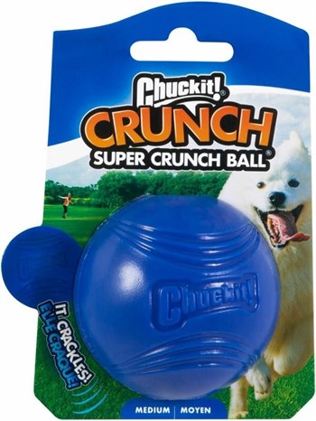 Chuckit! Super Crunch Ball Hışırtılı Köpek Oyun Topu (Orta Boy) - Oyun Topları ve Frizbiler