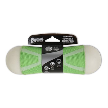 Chuckit! Tumble Bumper Max Glow Gece Parlayan Köpek Oyuncağı (Orta Boy) - Oyun Topları ve Frizbiler