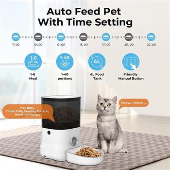 Dogness Otomatik Mama Kabı 35 x 20 x 32 (4 Litre)