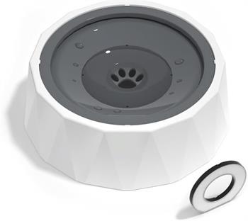 ELS Pet Sıçrama Önleyici Kedi&Köpek Diamond Su Kabı, 1L