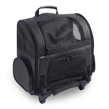 Gen7Pets Travel Roller Tekerlekli Taşıma Çantası (Siyah) - Taşıma Çantaları