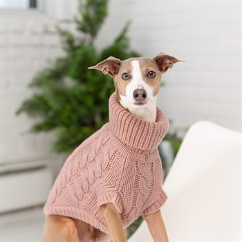 GF PET Chalet Köpek Süveteri - Pembe - Köpek Kıyafetleri