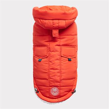 GF PET Super Puff Parka Köpek Montu - Turuncu - Köpek Kıyafetleri