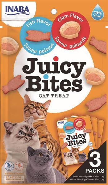 Inaba Ciao Juicy Bites Balıklı ve İstiridyeli Kedi Ödül Maması