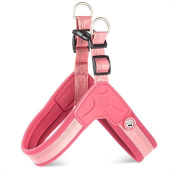 Matrix 2.0 Akıllı Künyeli Q-Fit Köpek Göğüs Tasması  - Rose (XXS) - Göğüs Tasmaları