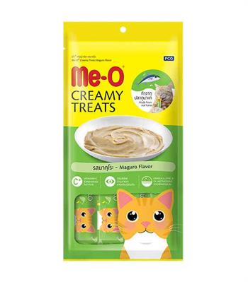 Me-O Creamy Mavi Yüzgeçli Orkinos Kedi Ödülü 4x15GR - 5