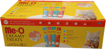 Me-O Creamy Treats Mutluluk Mix M3 100x15GR