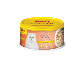 Me-O Delite Tavuk Etli Kedi Konserve 80GR