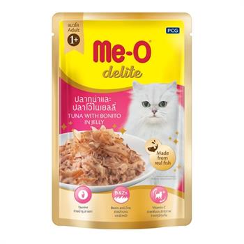 Me-O Pouch Delite Palamut/Ton Balığı Kedi Konservesi 70GR