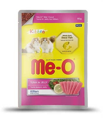 Me-O Pouch Ton Balıklı Yavru Kedi Konservesi 80GR