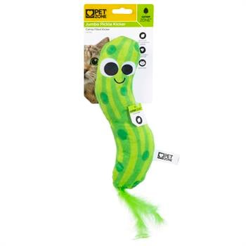 Pet Zone Jumbo Pickle Kicker Kedi Otlu Kedi Oyuncağı - Kumaş ve Peluş Oyuncaklar
