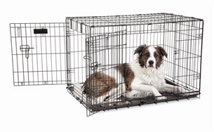 Petmate İki Kapılı Tel Kafes (76x48x54cm)