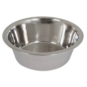 Petmate Paslanmaz Çelik Mama ve Su Kabı (Küçük Boy)
