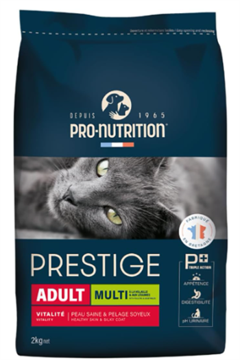 Pro Nutrition Prestige Multi Kümes Hayvanlı Yetişkin Kedi Maması 2KG