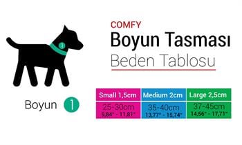 Tailpetz Comfy Boyun Tasması Yumuşak Dokulu