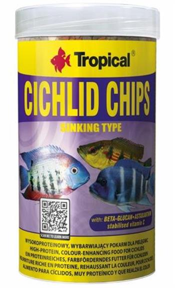 Tropical Cichlid Chips 250ml/130Gr