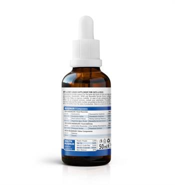 Vet's Plus Hip&Joint Kedi ve Köpekler İçin Eklem Yapısı Destekleyici Glukozaminli Damla 50ml - Kedi Vitaminleri