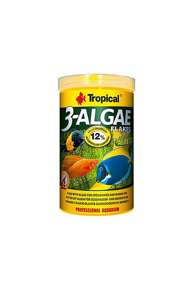 Tropical 3 Algae Flakes 250ml/50Gr