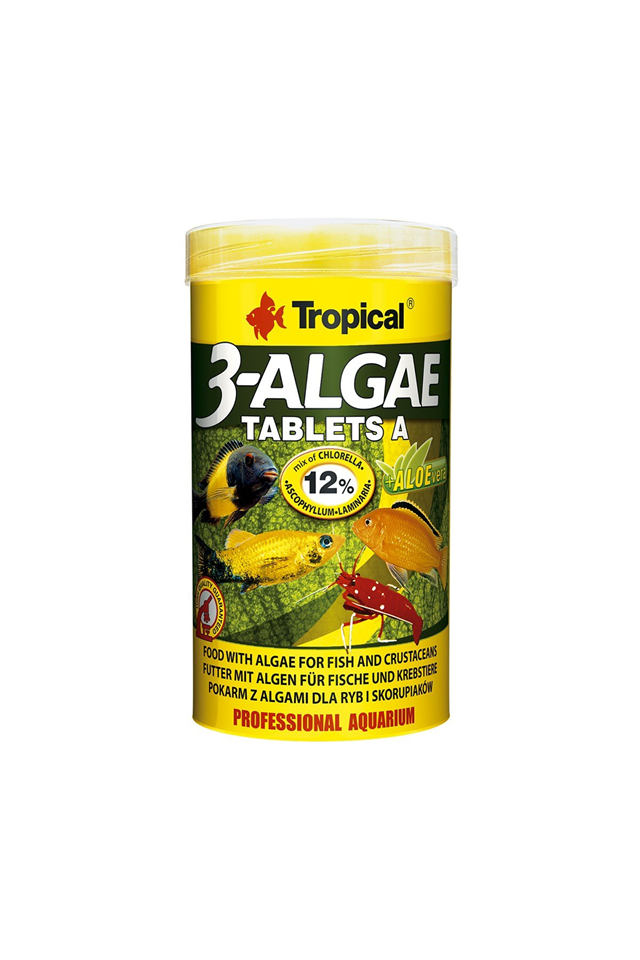 Tropical 3 Algae Tablet A 250ml/150Gr