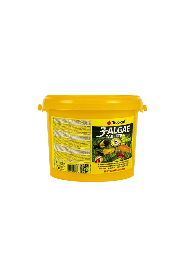 Tropical 3 Algae Tablets A 2 Kg - 4500 Adet