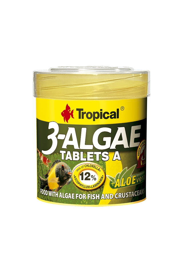 Tropical 3 Algae Tablets A 50ml/36Gr