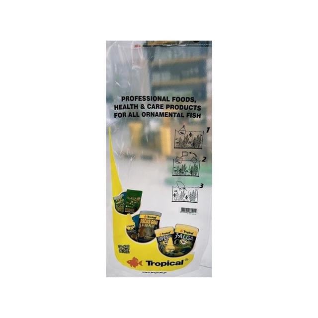 Tropical Balık Taşıma Poşeti Büyük ( 50 Adet )