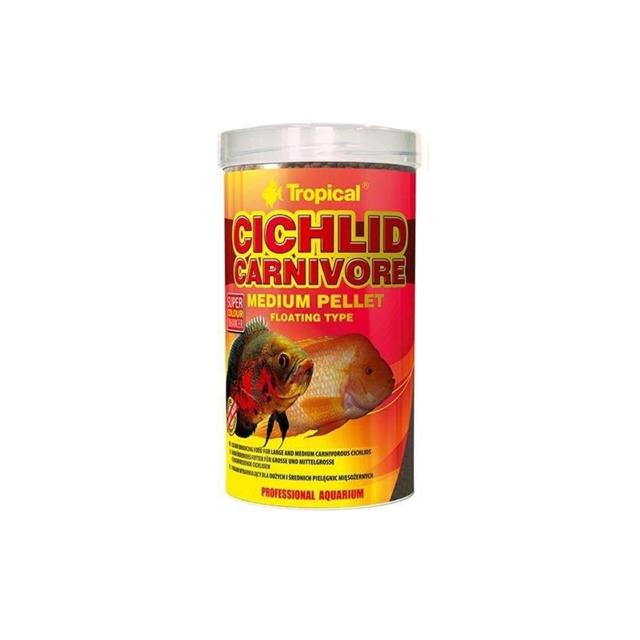Tropical Cichlid Carnivore Medium Pellet 250Gr