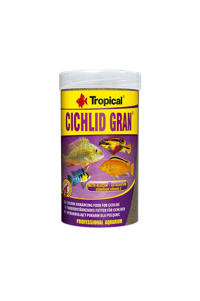 Tropical Cichlid Gran 1000ml/550Gr