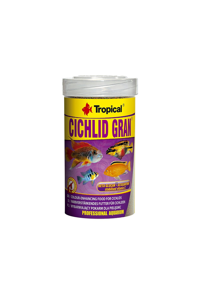 Tropical Cichlid Gran 100ml/55Gr