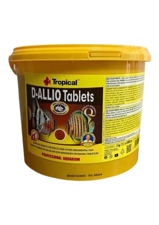 Tropical D-Allio Tablets 2Kg - 4500 Adet