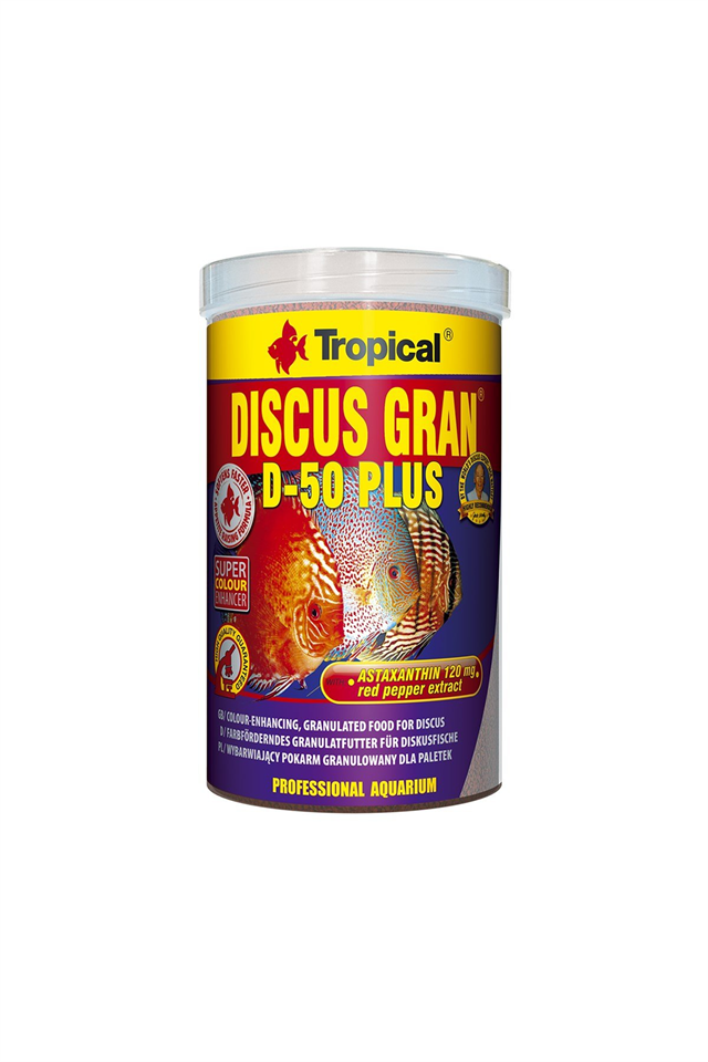 Tropical Discus Gran D-50 Plus 250ml/110Gr
