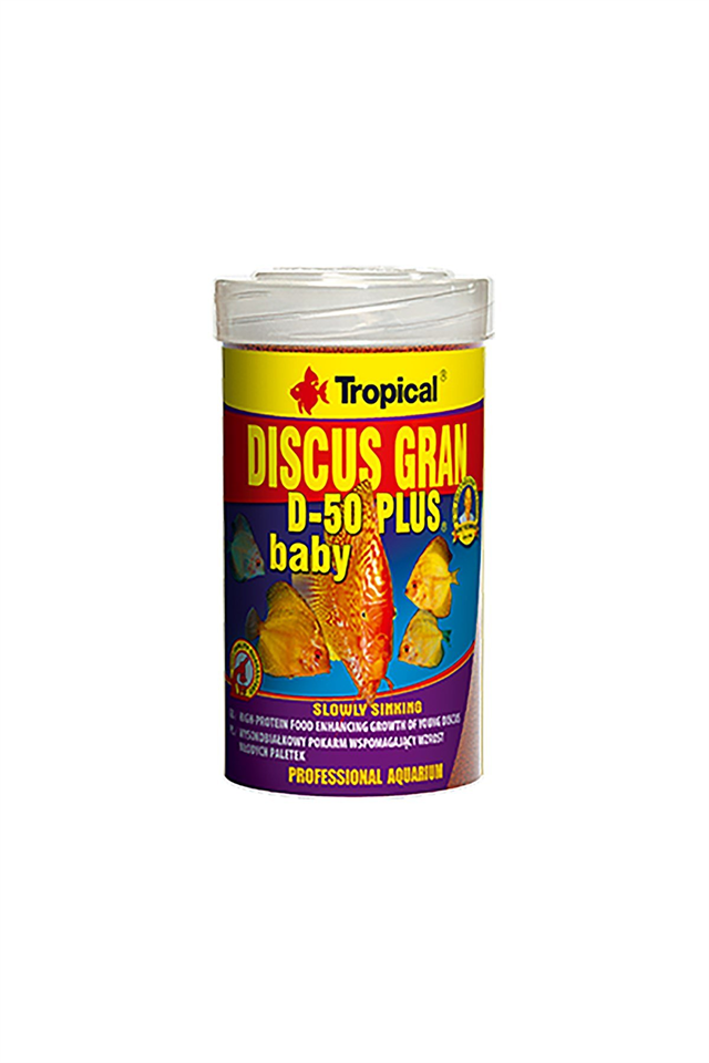 Tropical Discus Gran D-50 Plus Baby 250ml/130Gr