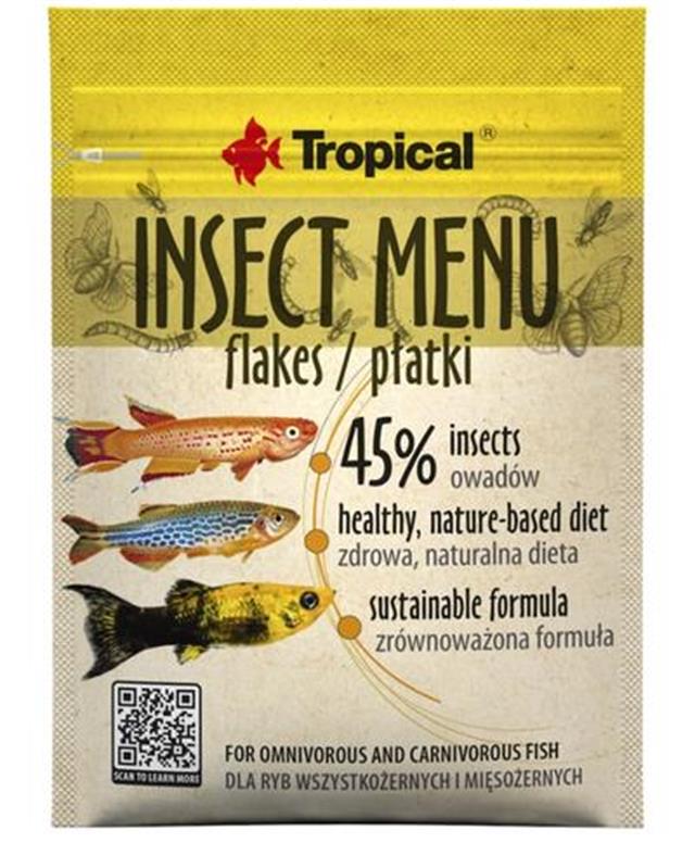 Tropical Insect Menu Flakes 12G