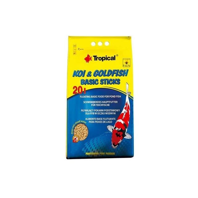 Tropical Koi&Goldfish Basic Pond Sticks 20Lt/1600Gr